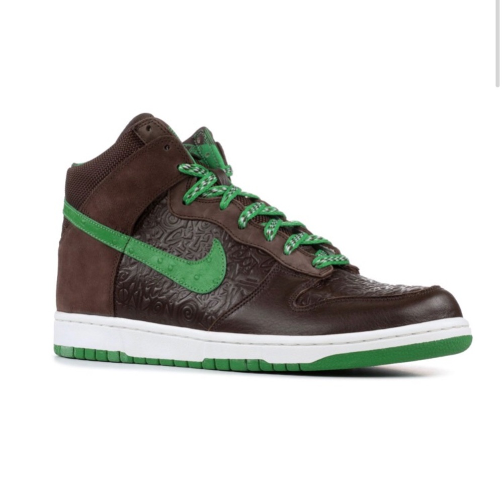 Nike DUNK HIGH 'STUSSY WORLD TOUR LONDON Sz 6